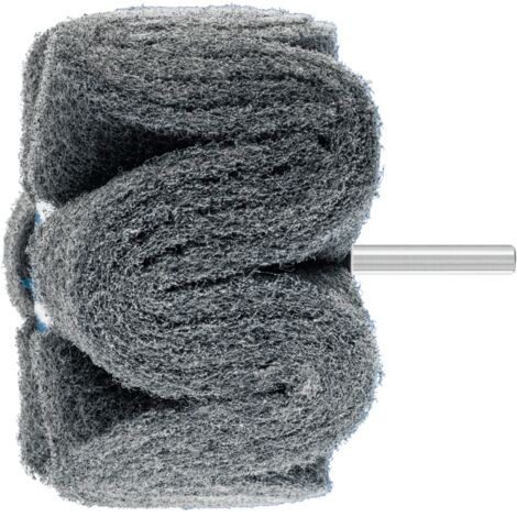 PFERD TOOLS POLINOX Vlies-Schleifstift PNG Ø 100x50mm Schaft-Ø 6 mm SIC180 für Feinschliff und Finish 5 Stk