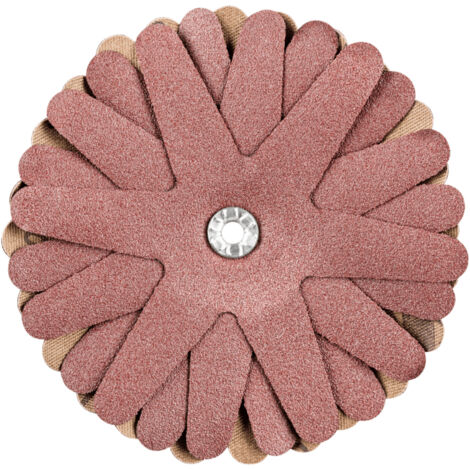 PFERD TOOLS POLISTAR-TUBE PST-T Ø 100mm Bohrung Ø 5 mm A120 zum Schleifen von Bohrungen und Rohren 10 Stk