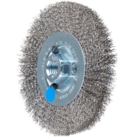 PFERD TOOLS Rundbürste ungezopft RBU Ø115x12 mm M14 Edelstahl-Draht-Ø0,30 Winkelschleifer