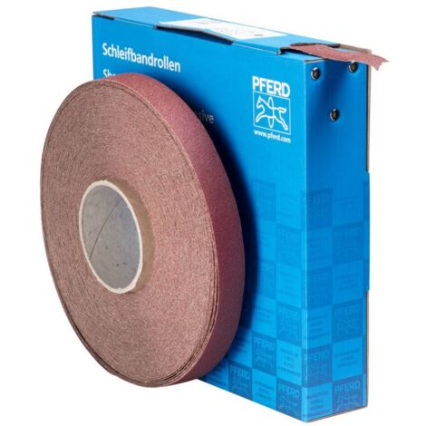 PFERD TOOLS SBR 25 A 80 45016008 Rouleau de papier abrasif Grain 80 (L x l) 50 m x 25 mm 1 pc(s)