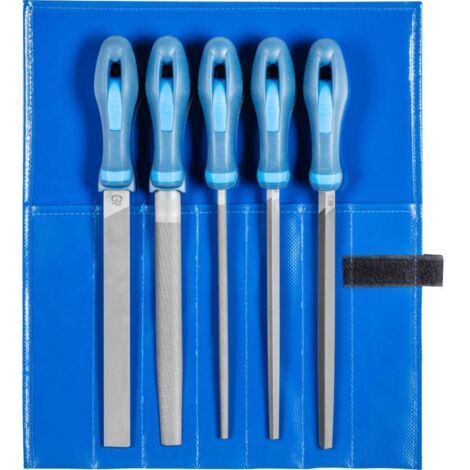 Pferd-tools Set di lime da officina con borsa in PVC