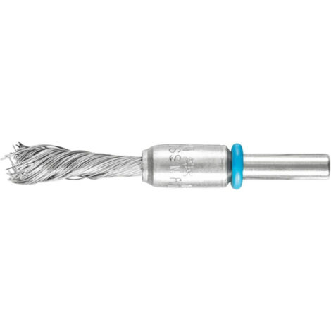 PFERD TOOLS SINGLETWIST Pinselbürste gezopft PBGS Ø10mm Schaft-Ø6 mm Edelstahl-Draht-Ø0,50