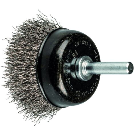 PFERD TOOLS Topfbürste ungezopft TBU Ø50mm Schaft-Ø 6 mm Edelstahl-Draht-Ø 0,30 Bohrmaschinen (1)