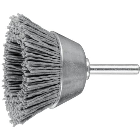 PFERD TOOLS Topfbürste ungezopft TBU Ø50mm Schaft-Ø6 mm SiC-Filament-Ø0,90 Korn 180 (1)