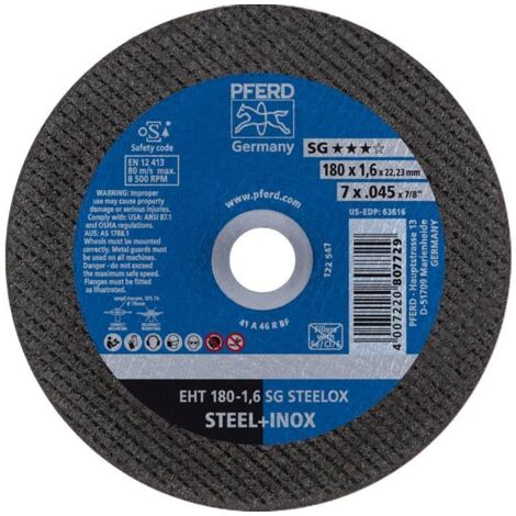 Pferd Trennscheibe Eht 180-1,6 Sg Steelox