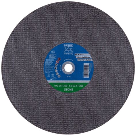 PFERD Trennscheibe Trennschleifer EHT 350x4,5x20mm SG STONE für Stein (100 m/s)