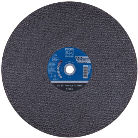 PFERD Trennscheibe Trennschleifer EHT 400x4,8x22,23 mm SG STEEL für Stahl (100 m/s)