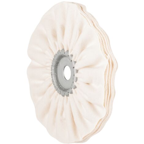 PFERD Tuchring TR Flanell Ø 200x10mm Bohrung-Ø 20mm für Spiegelpolitur und Abglänzen mit Polierpaste