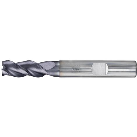 PFERD VHM Eckfräser lang 3 Schneiden Ø 8 mm 45° Fase TiAlN Schaft HB Universal Line Schruppen Schlichten Nuten