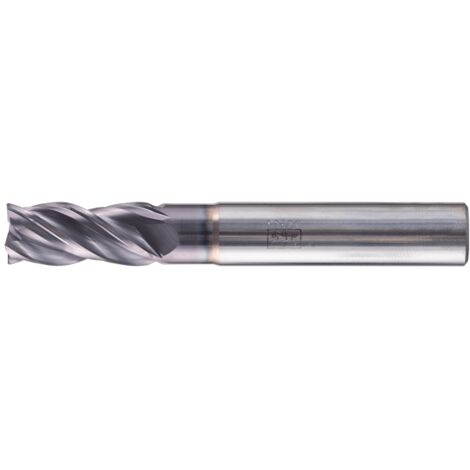 PFERD VHM Eckfräser lang 4 Schneiden Ø 12 mm 45° Fase TiAlN Schaft HA Universal Line Schruppen Schlichten Nuten