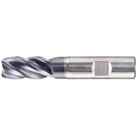 PFERD VHM Eckfräser lang 4 Schneiden Ø 16 mm 45° Fase TiAlN Schaft HB Universal Line Schruppen Schlichten Nuten