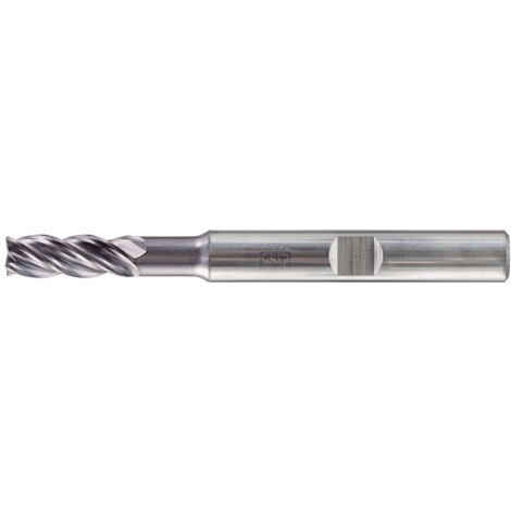 PFERD VHM Eckfräser lang 4 Schneiden Ø 5 mm 45° Fase TiAlN Schaft HB Universal Line Schruppen Schlichten Nuten