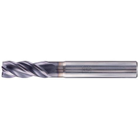 PFERD VHM Eckfräser lang 4 Schneiden Ø 8 mm 45° Fase TiAlN Schaft HA Universal Line Schruppen Schlichten Nuten