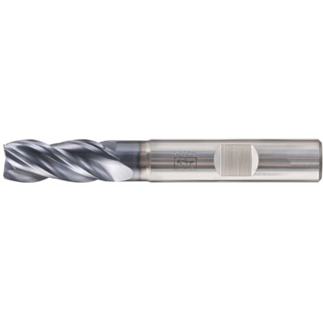 PFERD VHM Eckfräser lang 4 Schneiden Ø 8 mm 45° Fase TiAlN Schaft HB Universal Line Schruppen Schlichten Nuten
