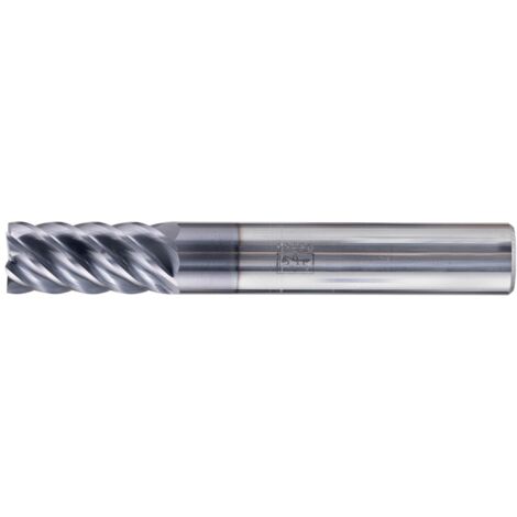 PFERD VHM Eckfräser lang 6 Schneiden Ø 12 mm scharf TiAlN Schaft HA Universal Line Schlichten Besäumen