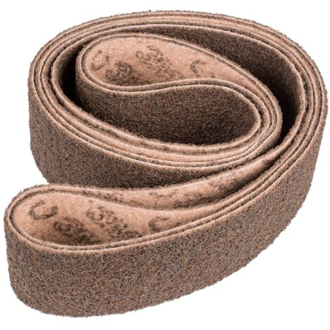 PFERD Vlies Schleifband VB 75x2000mm A100 G für Feinschliff und Finish mit Bandschleifer