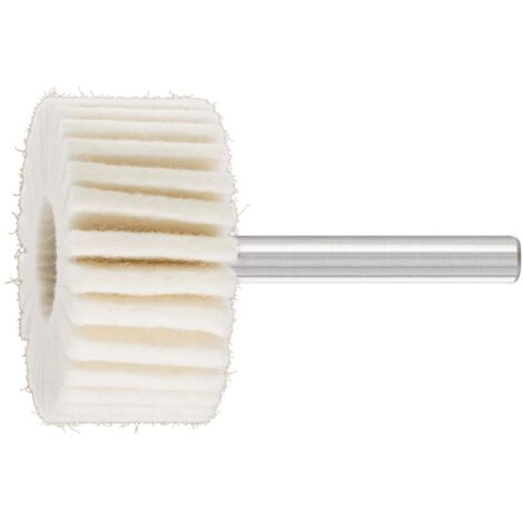 PFERD weiche Filzlamellenstifte FLS Ø 40x20mm Schaft-Ø 6 mm für universelle Polierarbeiten