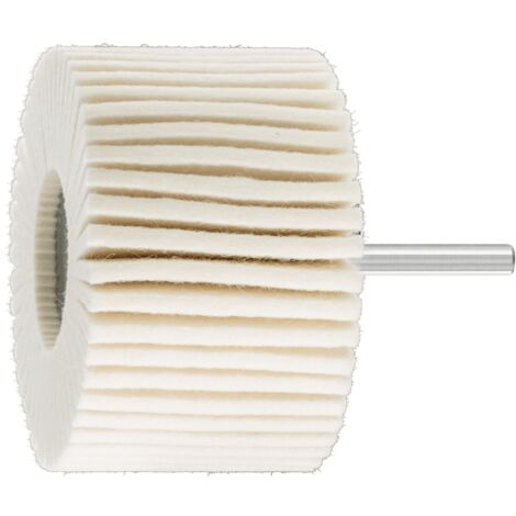 PFERD weiche Filzlamellenstifte FLS Ø 80x50mm Schaft-Ø 6 mm für universelle Polierarbeiten
