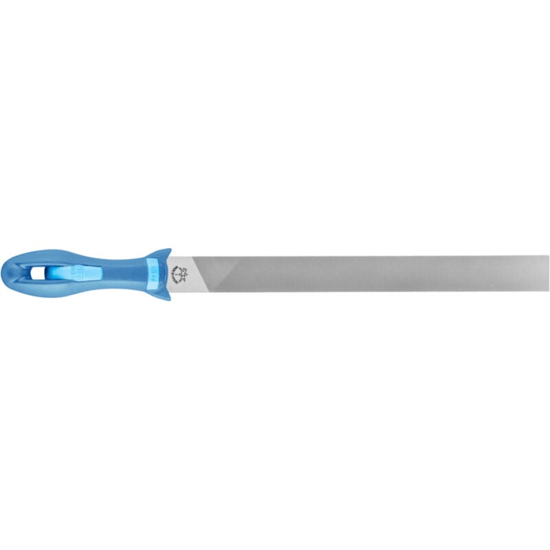 Image of Pferd - 11210307 Werkstattfeile Flachstumpf Hieb 2 inkl. Ergonomie-Feilenheft Länge 300 mm 1 St.