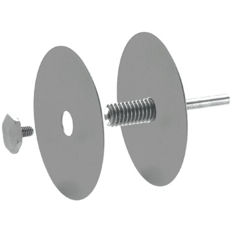 PFERD Werkzeughalter für POLINOX-Ronden PVR mit Bohrungs-Ø 13 mm Spannbereich 1-25 mm Schaft-Ø 6 mm