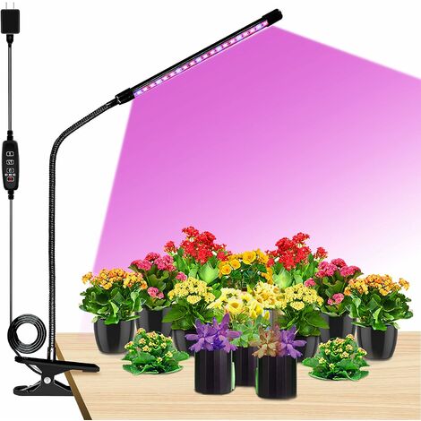 Pflanzenlichter für Zimmerpflanzen, Pflanzenlichter für Zimmerpflanzen mit rot-blauer LED für das Sukkulentenwachstum, 3 Lichtmodi, Wachstumslichter, Timing-Funktion (20)