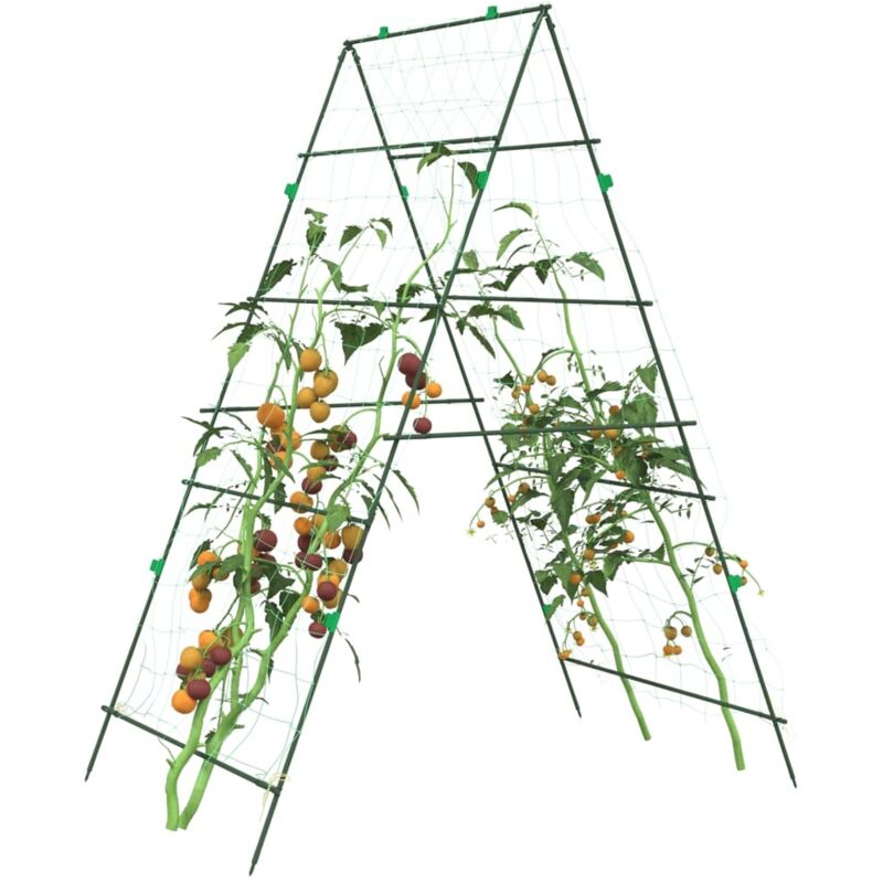 Pflanzennetz A-rahmen 99x90x175, 5 Cm Stahl Vidaxl721195