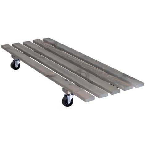 WAGNER-SYSTEM Pflanzenroller DOUBLE 79 x 29 x 8,5 I Außen + Innenbereich I Tragkraft 150 kg