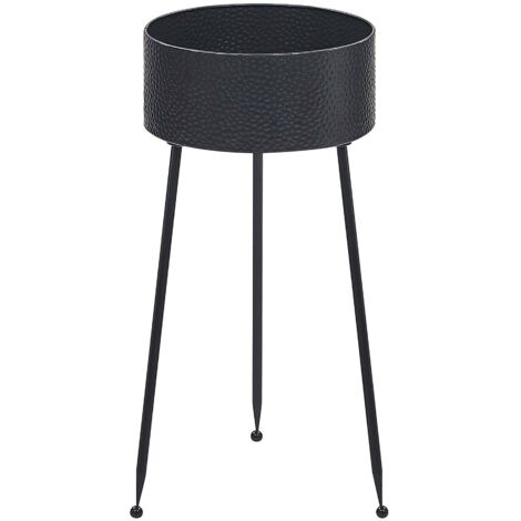 Pflanzenständer LEIKA Metall 29 cm Schwarz