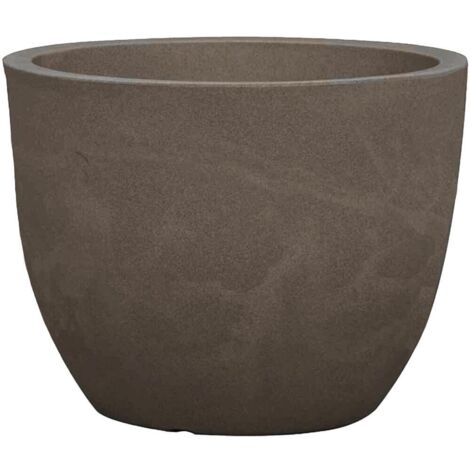 Pflanzgefäß BRISTOL 50 taupe-granit Ø 50 x 38,4 cm