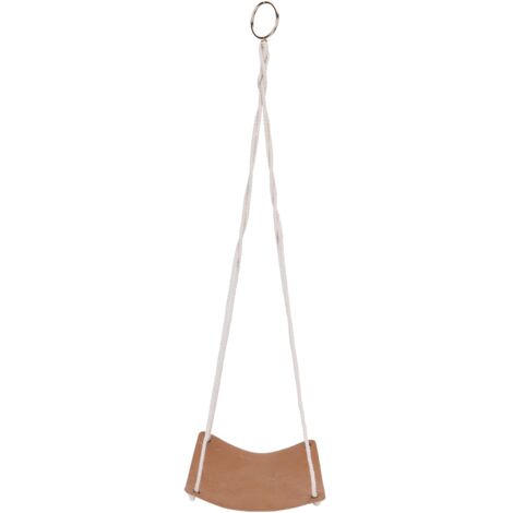 Pflanzhalter aus PU-Leder mit quadratischem Boden und Baumwollseil, Hängehalterung für Sukkulenten und Gartendekoration, braun, 20 cm