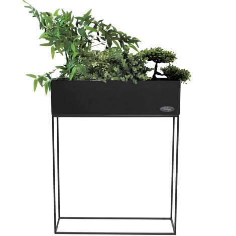 Pflanzkasten Blumenstander Metall Beschichtet 55x20xh70cm