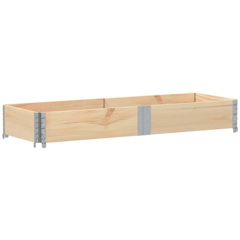 Vidaxl Pflanzkübel 150x50 Cm Aus Massivem Kiefernholz