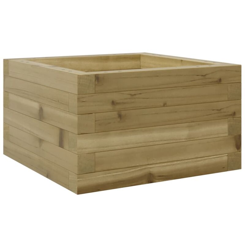 Pflanzkübel 40x40x23 Cm Kiefernholz Imprägniert Vidaxl