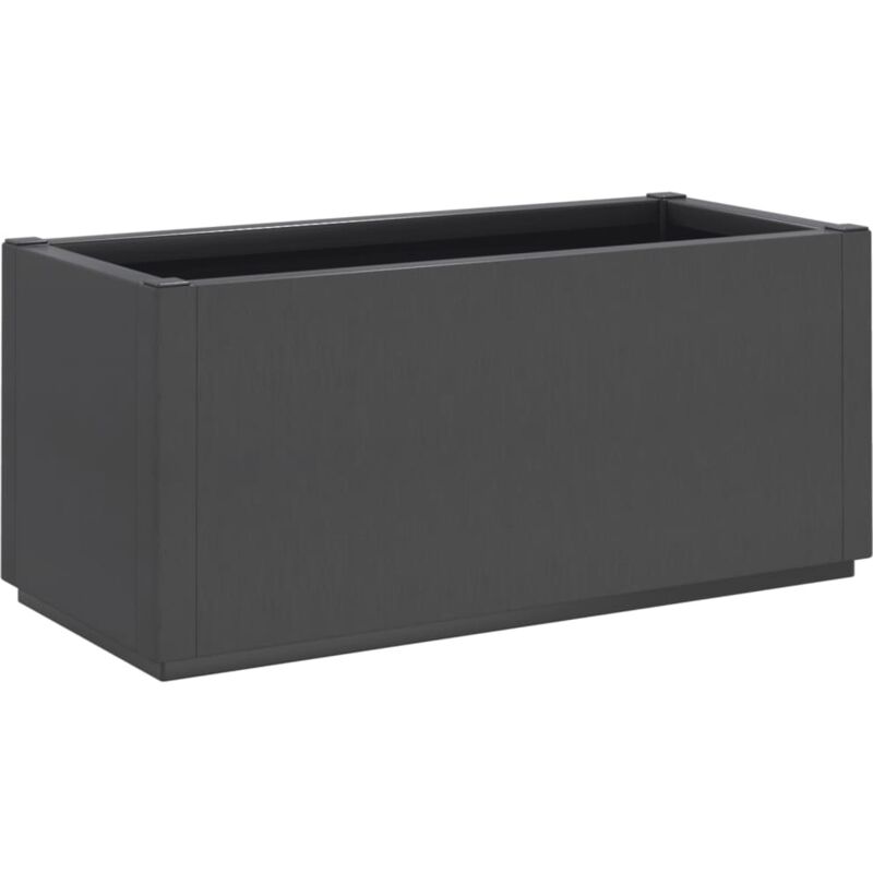 Pflanzkübel Dunkelgrau 80x36x35 Cm Pp Vidaxl
