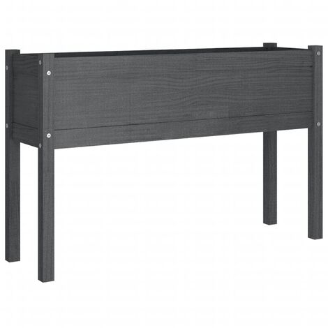 vidaXL Massivholz Kiefer Pflanzkübel Blumenkasten Hochbeet mehrere Auswahl