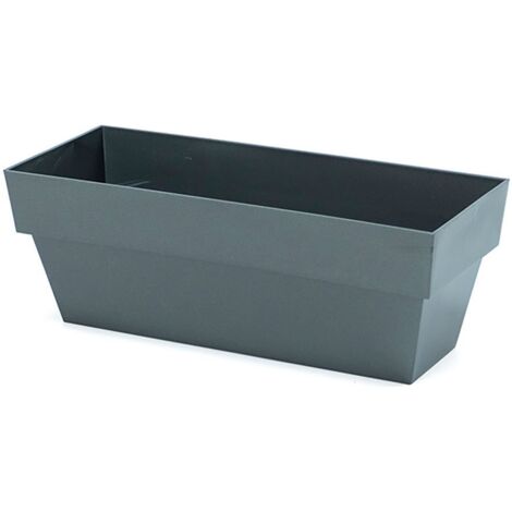 Pflanzkübel Limited12x30cm Kunststoff Anthrazit