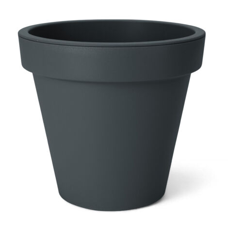 Pflanzkübel - RUND - XS - Ø 25 cm - Farbe: anthrazit