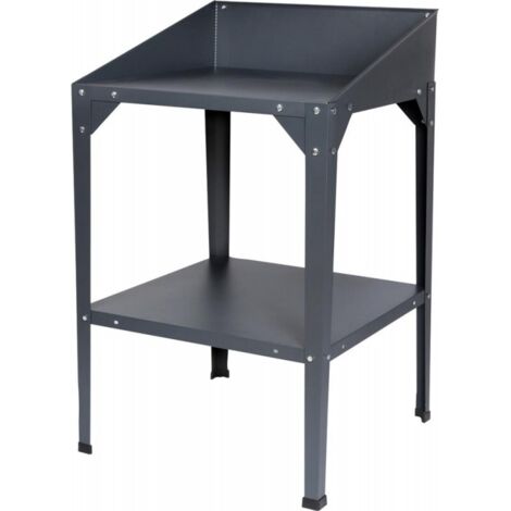 Pflanztisch anthrazit matt 60 x 60 x 83/100 cSTRECKEm