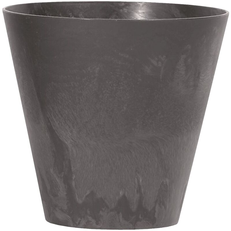 Prosperplast Blumentopf Tubus Betoneffekt Anthrazit 30 Cm