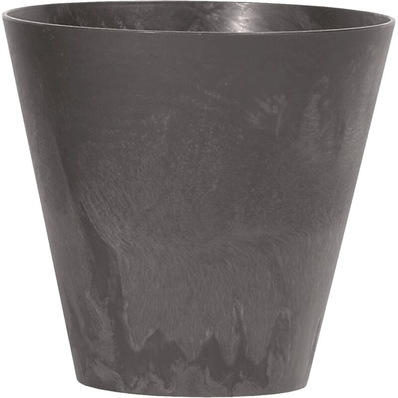 Prosperplast Blumentopf Tubus Betoneffekt Anthrazit 25 Cm