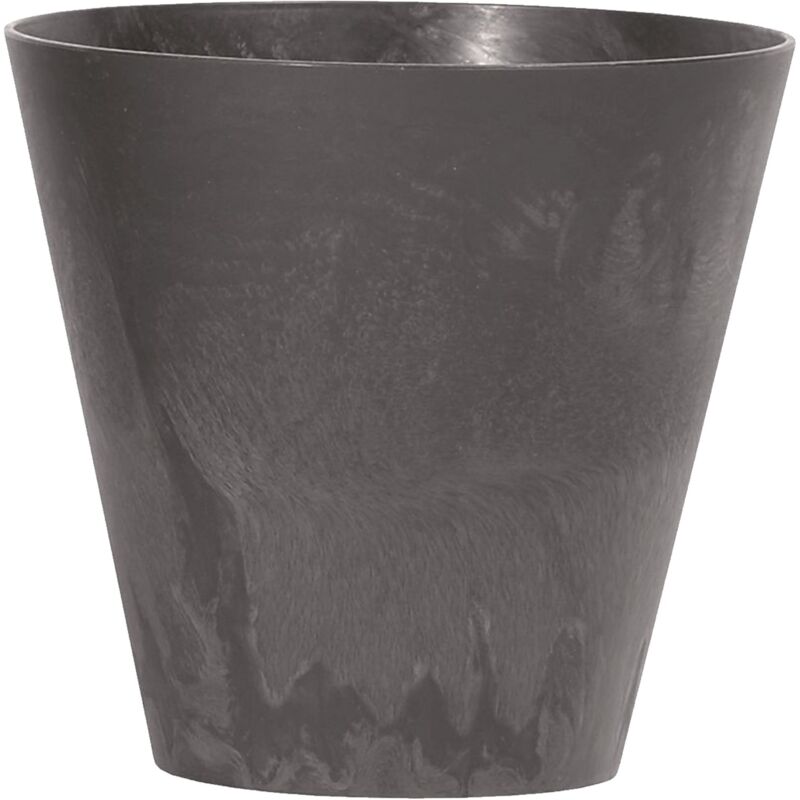 Prosperplast Blumentopf Tubus Betoneffekt Anthrazit 40 Cm