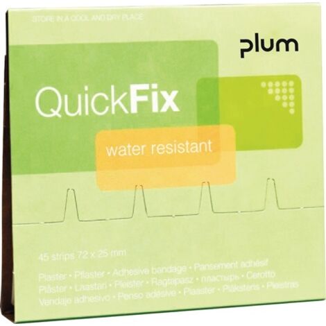 Pflasterstrips QuickFix wasserfest 45