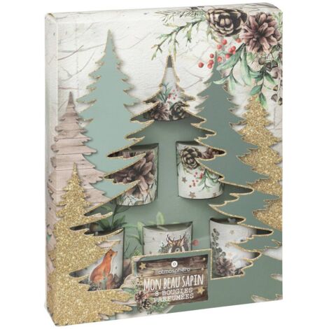 PFM KERZE TANNENBAUM TOPF X8 320G - Feeric lights & christmas