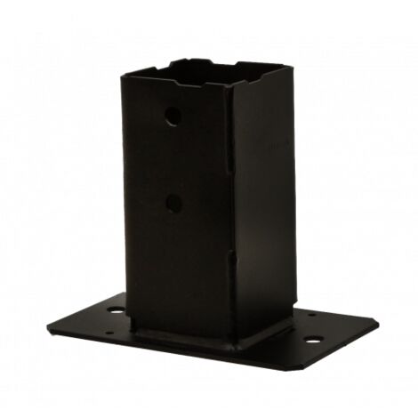 PfostenfuÃŸ 90x90 Schwarz PPJBMPB 91x91 - Dicke 2,5 mm