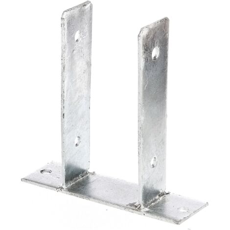 Pfostenträger C-Form zum einbetonieren 91x50x210 mm Stahl feuerverzinkt