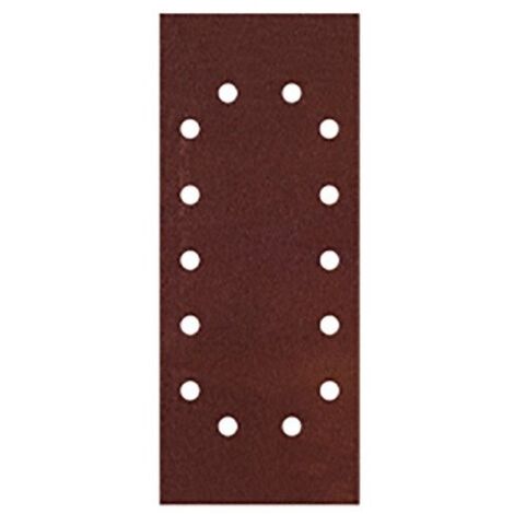 PG - 10 FOGLI ABRASIVI VELCRO FO 115X280MM GRANA 180