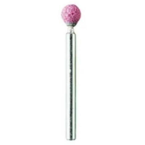 PG - CONFEZIONE 2 PEZZI - MINI MOLE ABRASIVE A RUBINO Ø6MM - FORMA SFERA