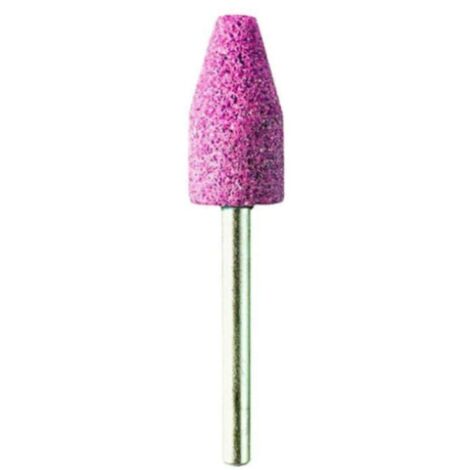 PG - CONFEZIONE DA 2 PEZZI - MINI MOLE ABRASIVE A RUBINO CON PUNTA SQUADRATA Ø10x20MM