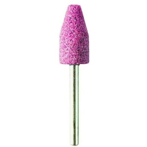 PG - CONFEZIONE DA 2 PEZZI - MINI MOLE ABRASIVE A RUBINO CON PUNTA SQUADRATA Ø10x20MM