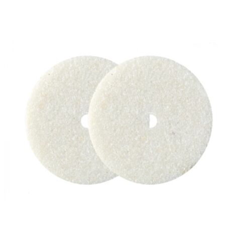 PG - CONFEZIONE DA 2 PEZZI - MOLE ABRASIVE BIANCHE Ø22MM